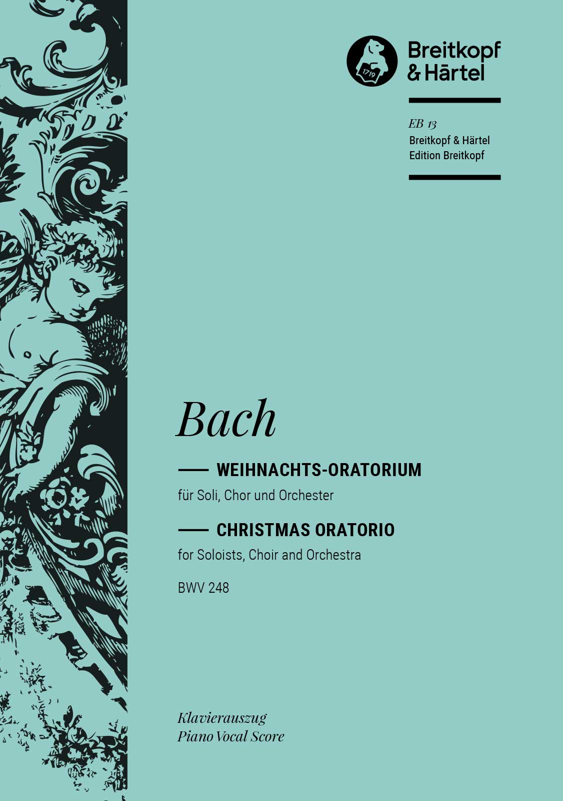 Bach Christmas Oratorio Breitkopf Edition