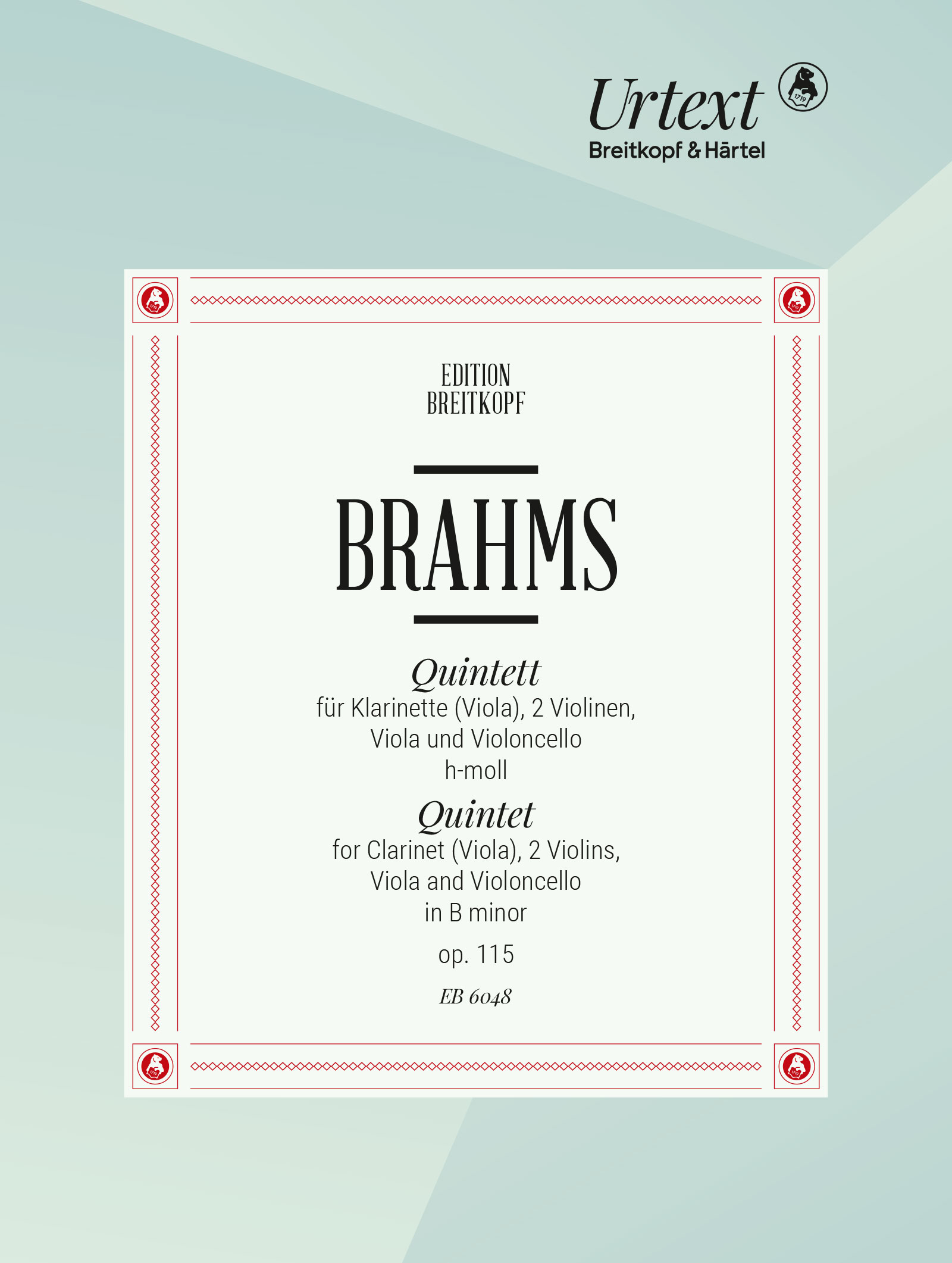 Clarinet Quintet in B minor Op. 115