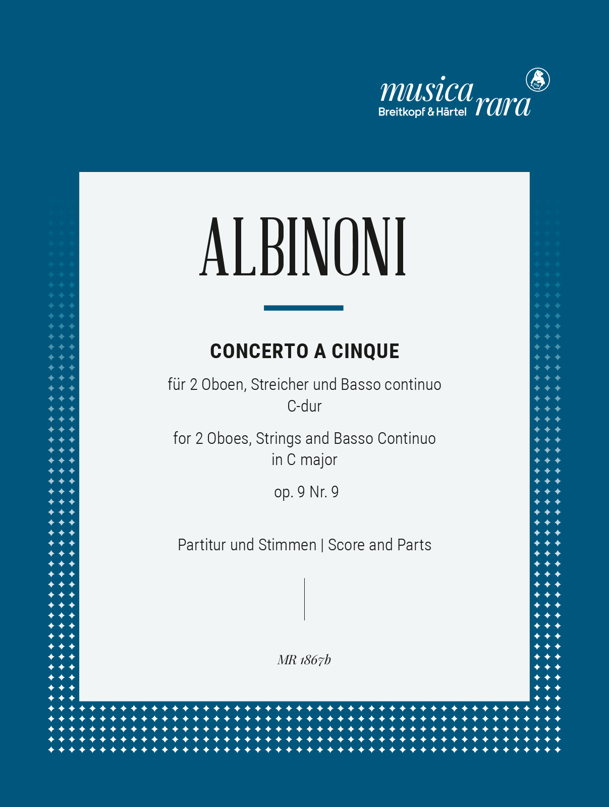 Concerto a 5 in C major Op. 9/9
