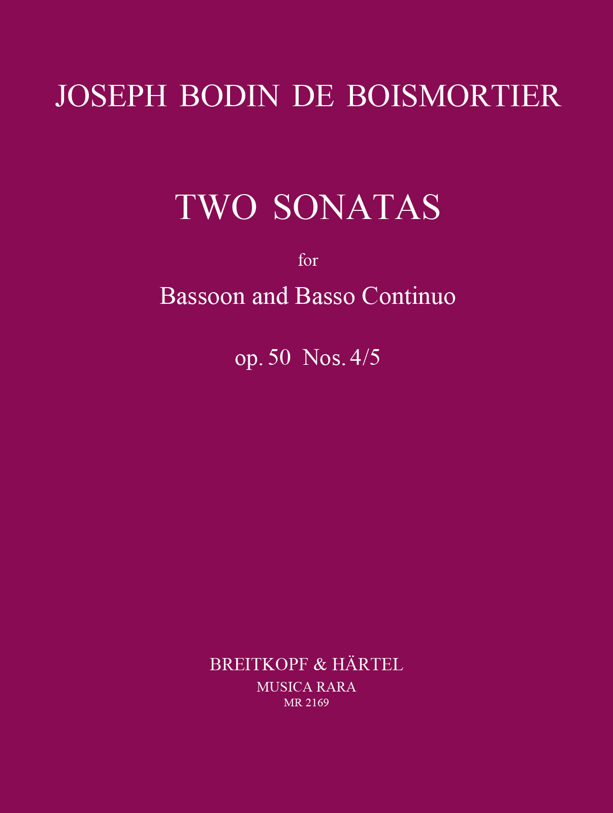 6 Sonatas Op. 50